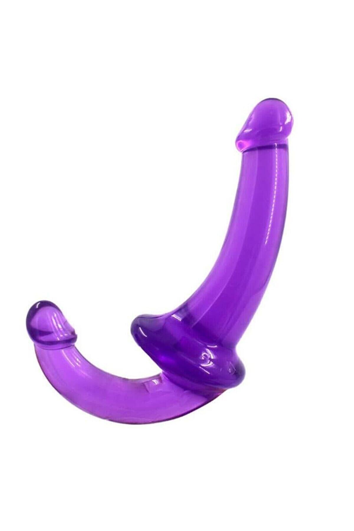 Meyrabest Jel Dokulu Strapless-Strapon Mor