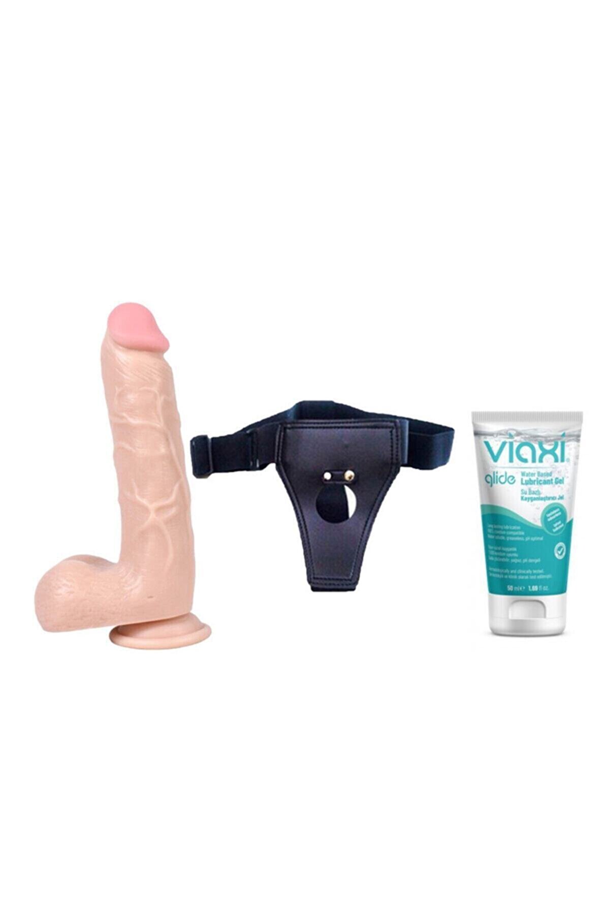 Meyrabest 21 Cm Damarlı Kalın Belden Bağlamalı Peni̇s+Jel