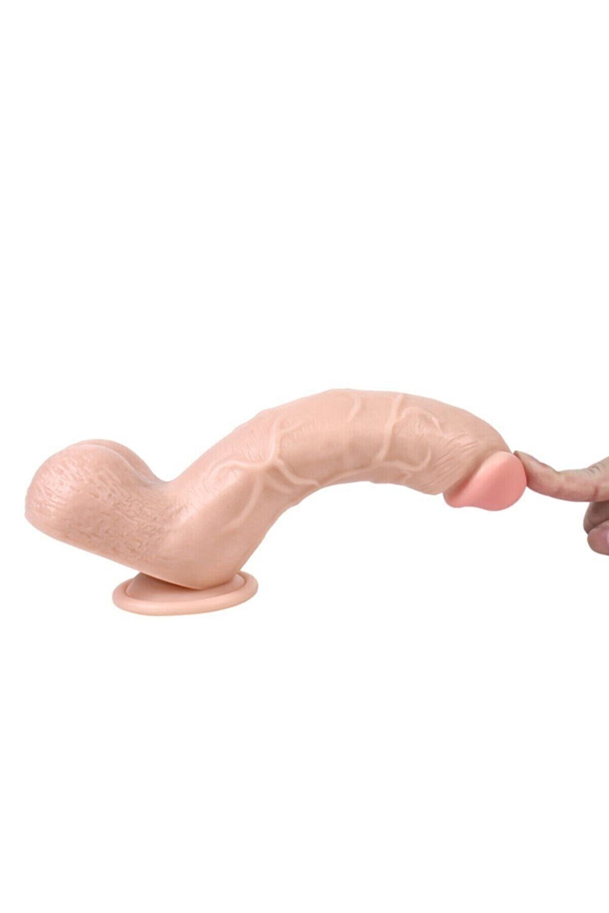 Meyrabest 21 Cm Damarlı Kalın Belden Bağlamalı Peni̇s+Jel