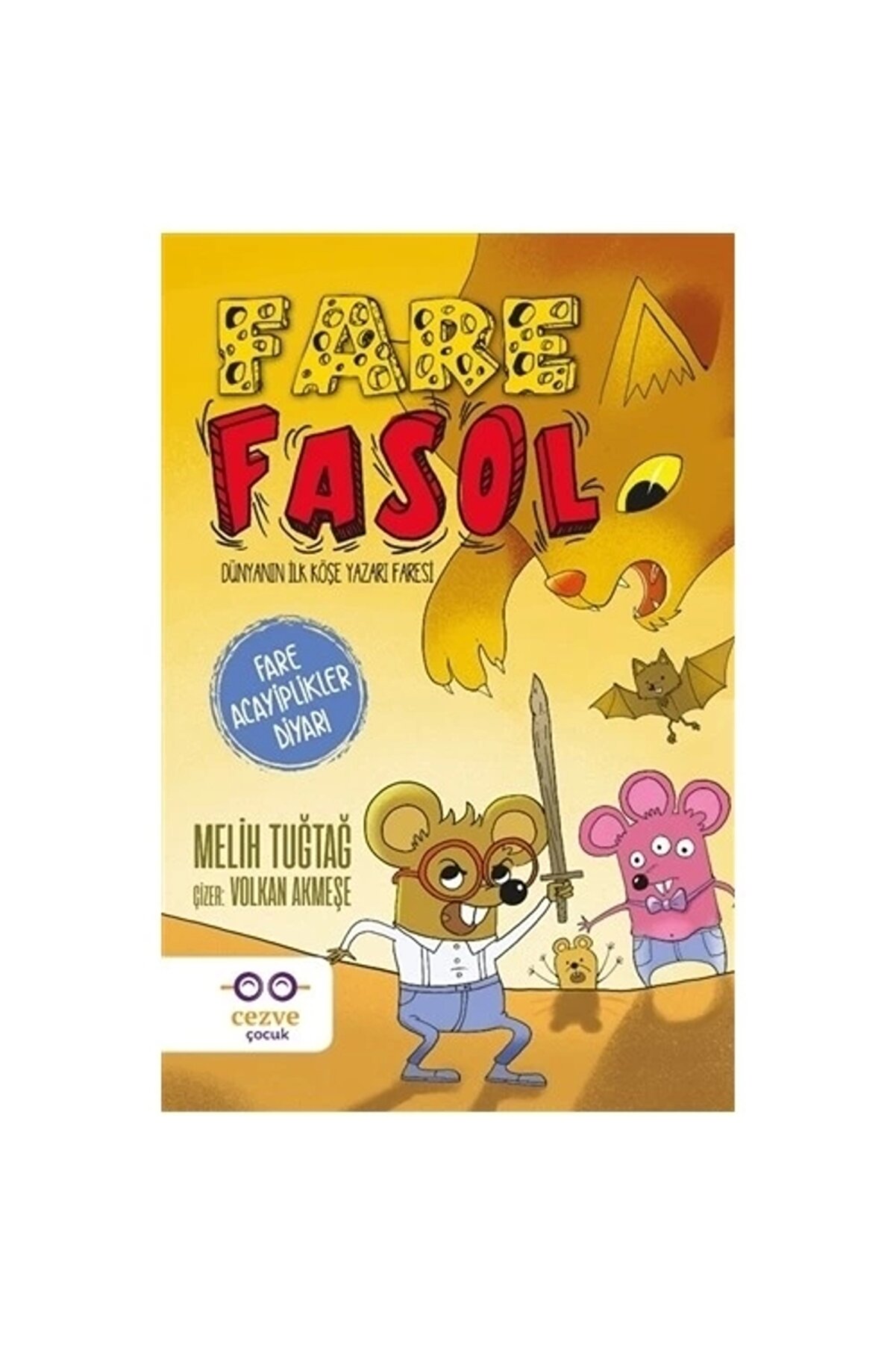 T&uuml;rki̇ye İş Bankası K&uuml;lt&uuml;r Yayınları Fare Fasol Fare Acayi̇pli̇kler Di̇yarı / Cezve &Ccedil;ocuk / Meli̇h Tuğtağ