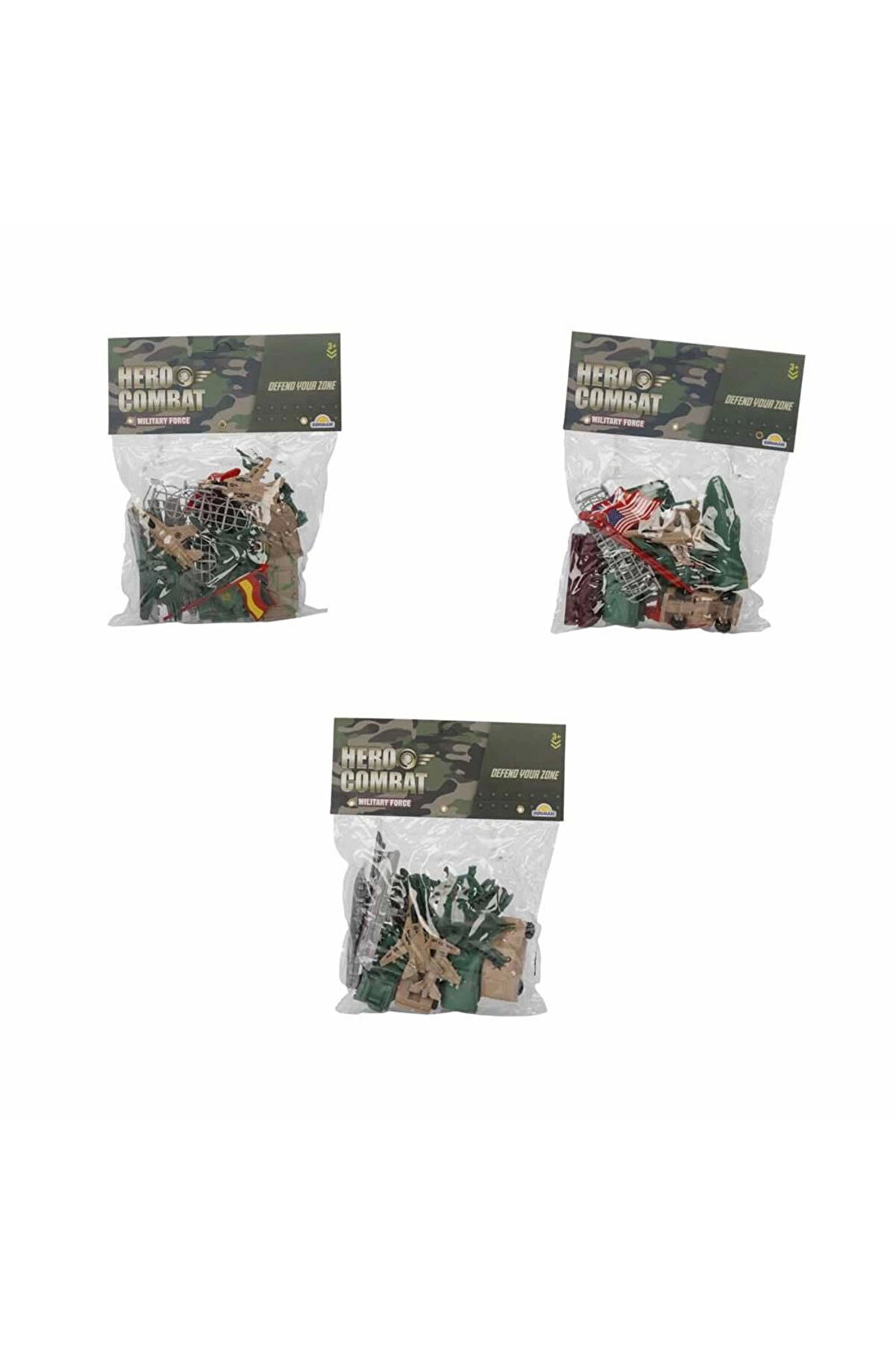 gizmurstore Poşetli Büyük Asker Oyun Seti - 1 Adet Stokta Olan Gönderilir