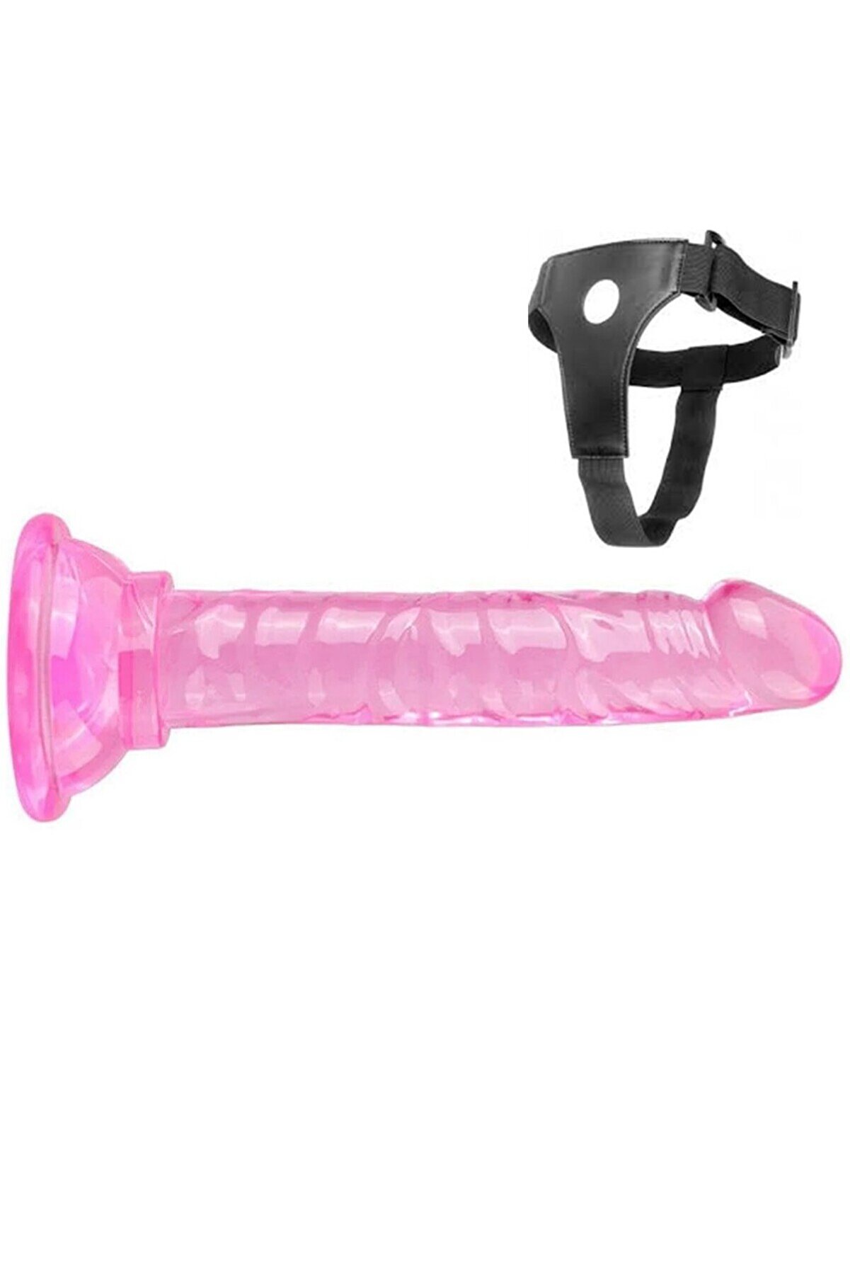 Meyrabest Belden Bağlamalı Takma 13 Cm Kemerli̇ Peni̇s-Pembe