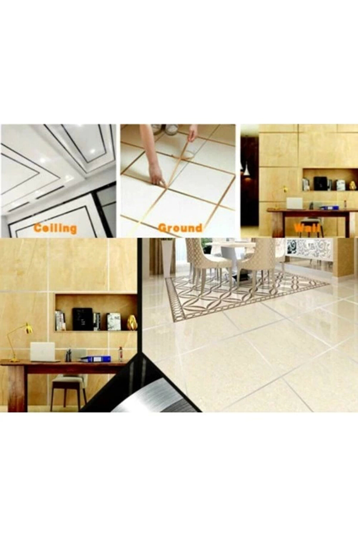 Fayans Arası İzolasyon Bantı Si̇lver