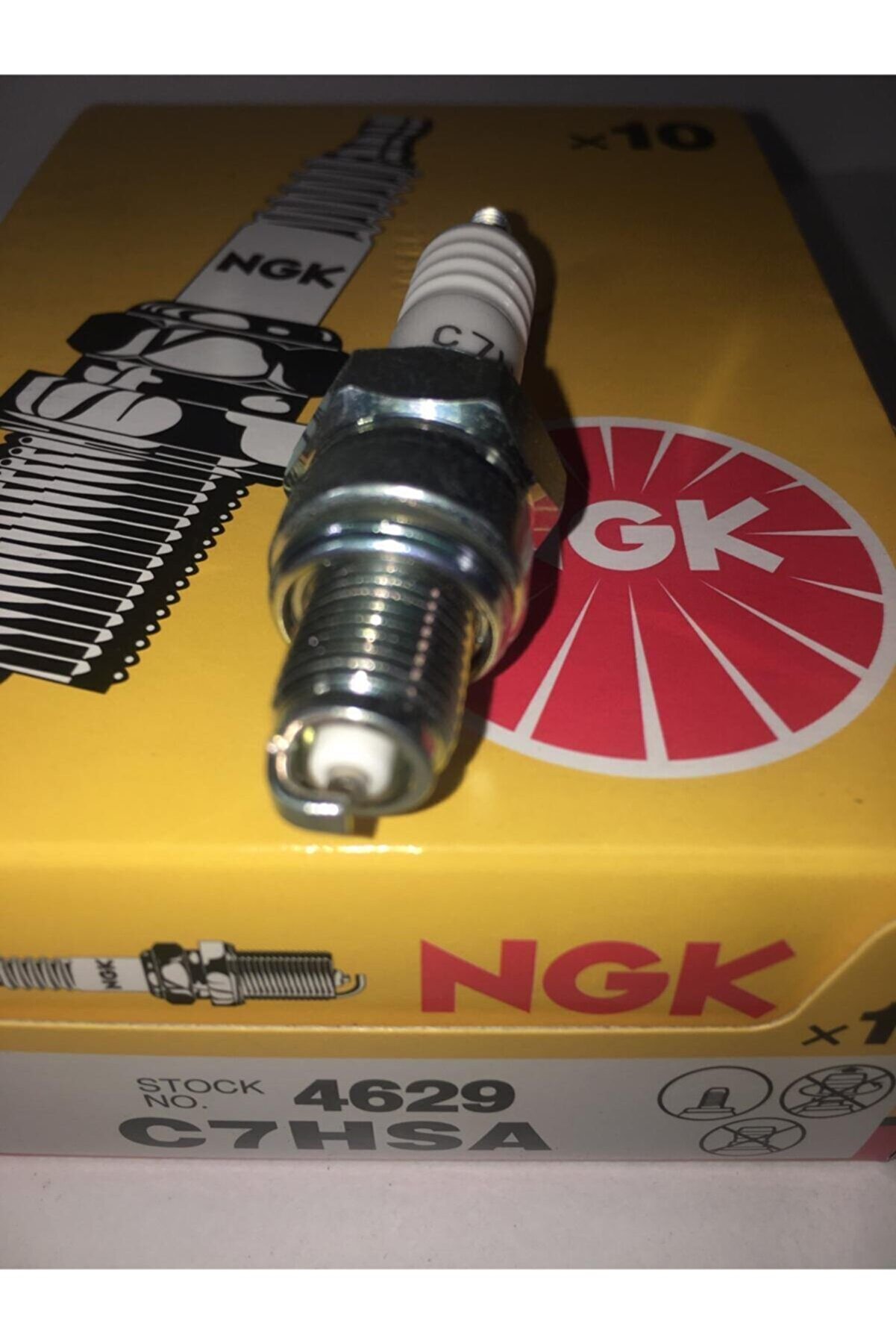 Ngk Buji̇ 4629 C7-Hsa Honda Yamaha Suzuki̇ Orji̇nal Buji̇