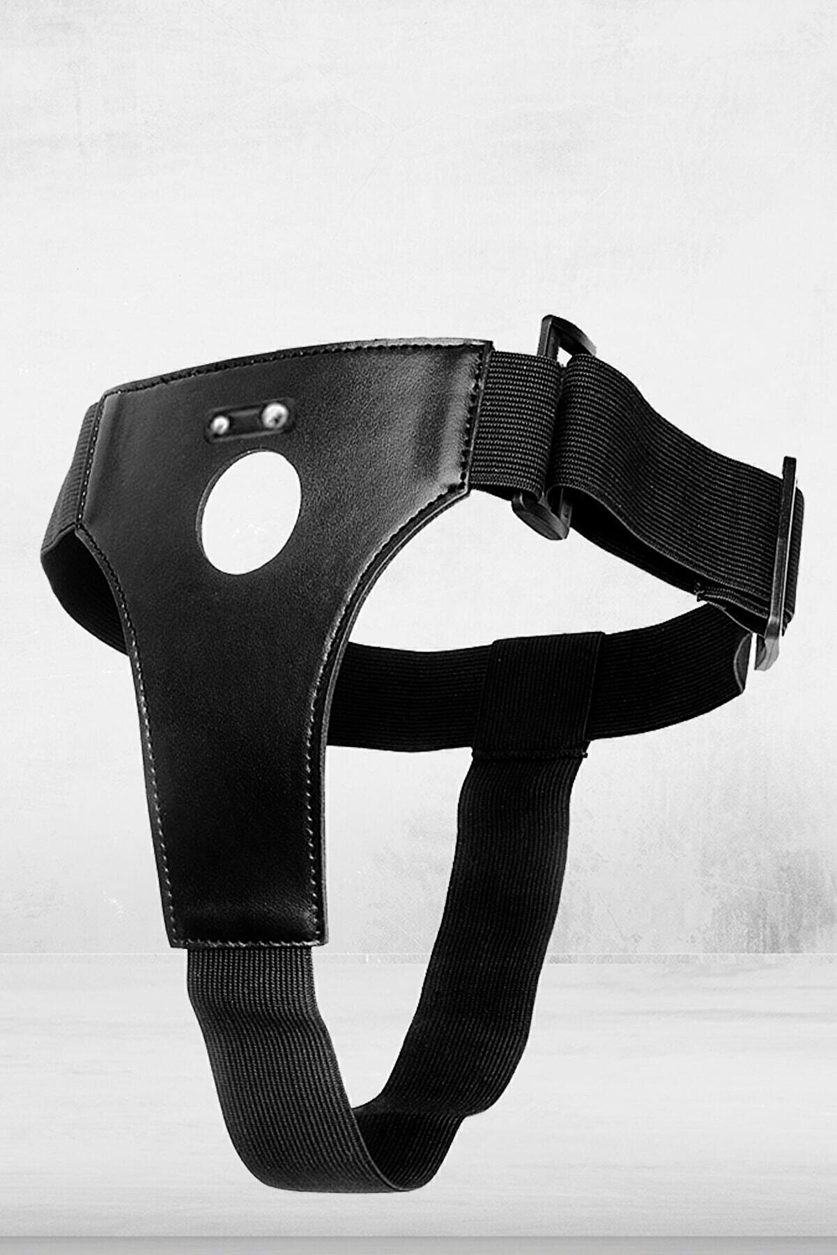 Meyrabest Suni̇ Deri̇ Belden Bağlamalı Strapon Protez Takma Peni̇s Kemeri̇