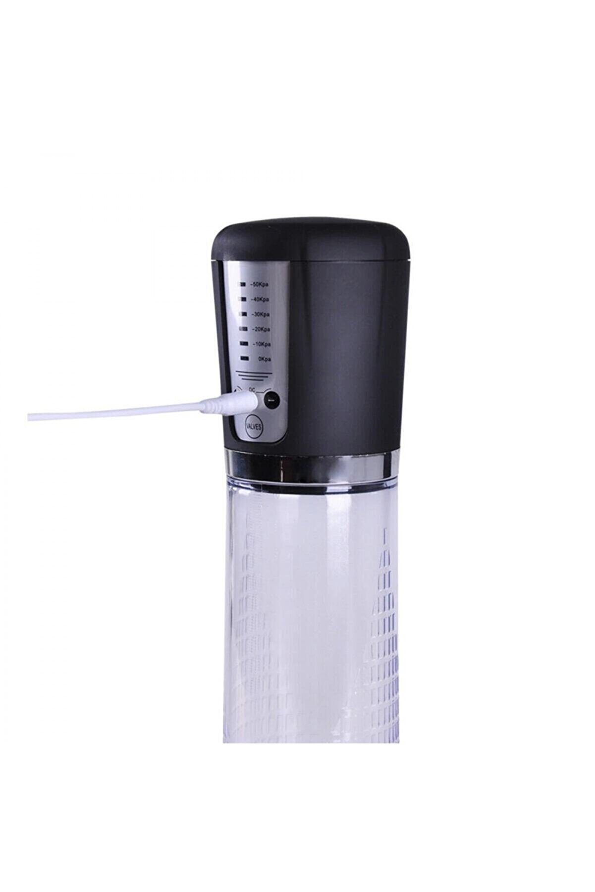 Erox G&uuml;&ccedil;l&uuml; &Ccedil;eki̇m G&uuml;c&uuml; Usb Şarjlı Tam Otomati̇k 6 Kademeli̇ Vakumlu Peni̇s Pompası