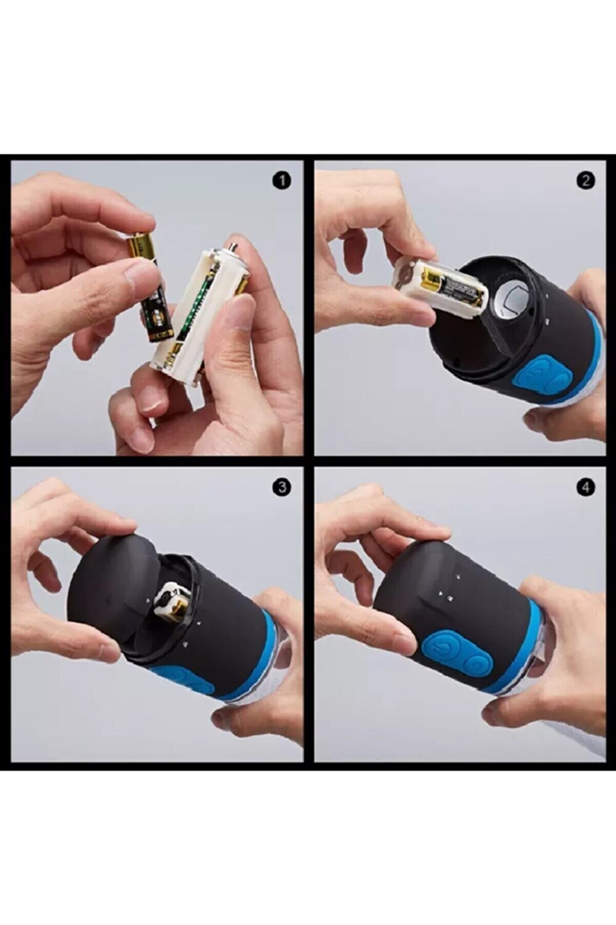 Erox Kademeli̇ Pi̇lli̇ Otomati̇k Peni̇s Pompası