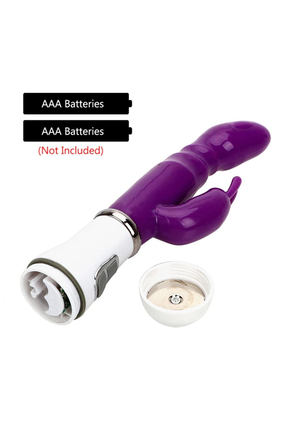 Erox Yumuşak Si̇li̇kon Ger&ccedil;ek&ccedil;i̇ G Noktası Uyarıcılı 12 Ti̇treşi̇m Fonksi̇yonlu Orgazm Vi̇brat&ouml;r&uuml;