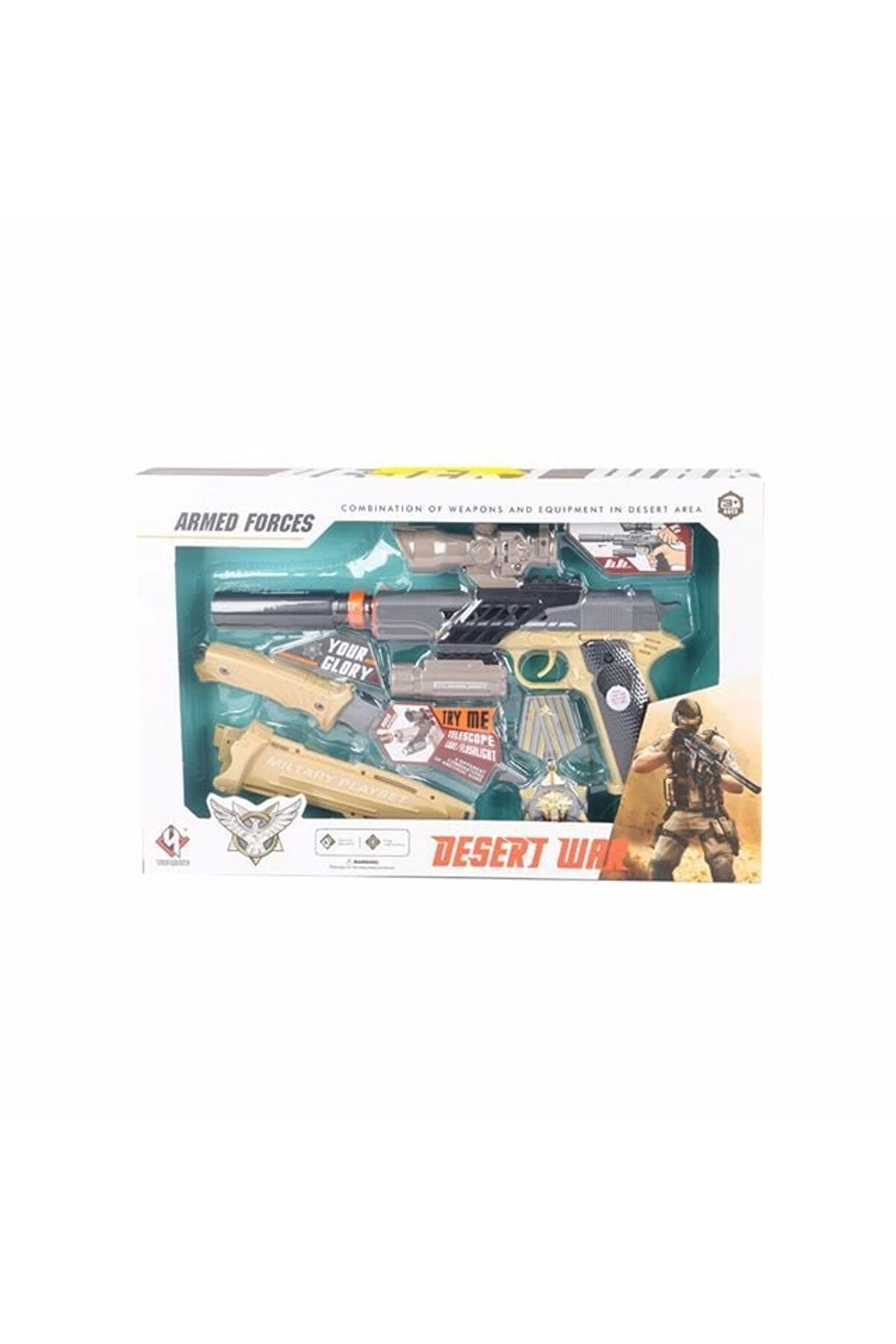 Aksesuarlı Komando Si̇lah Seti̇