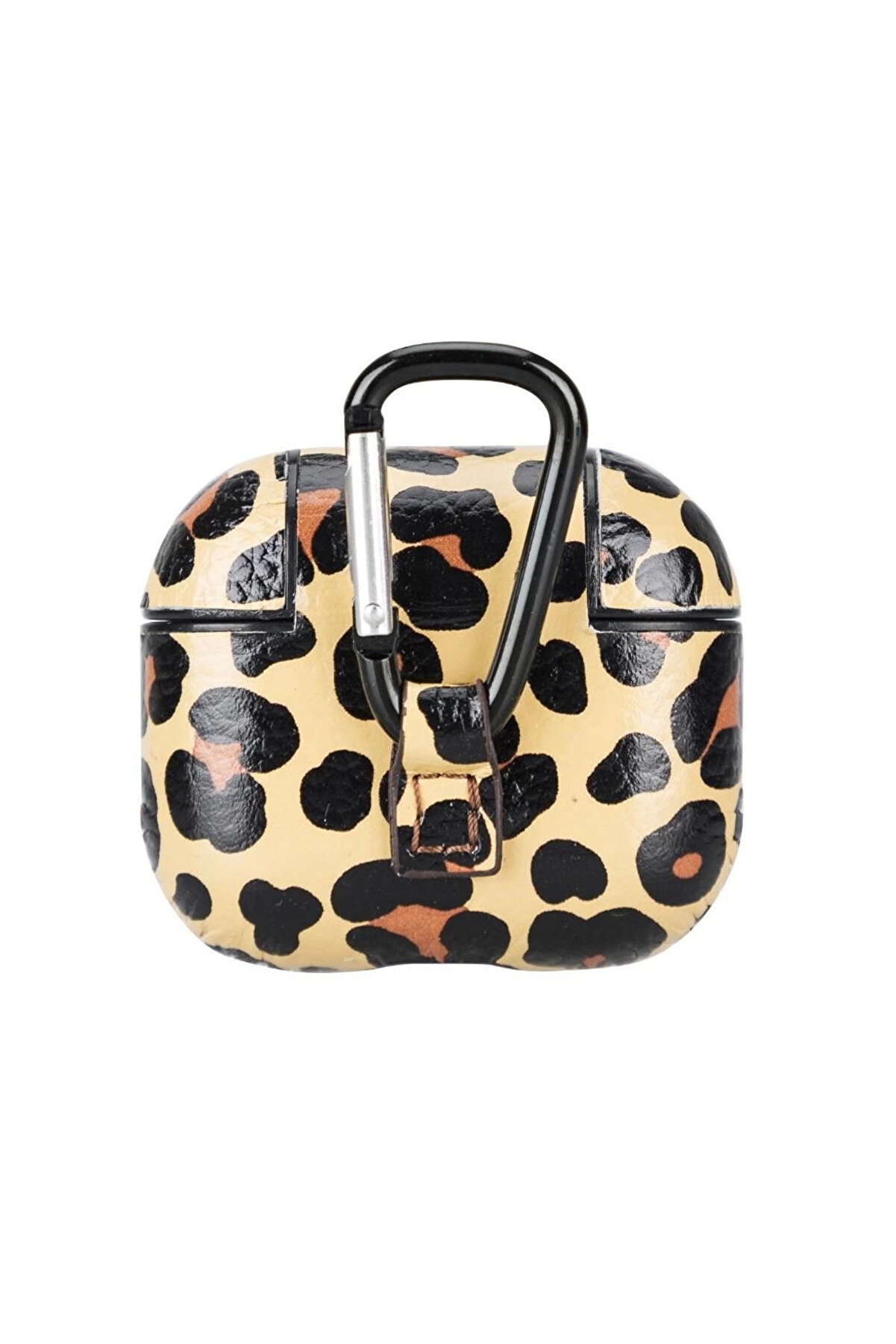 Apple Ai̇rpods 3.Nesi̇l Uyumlu Deri̇ Kılıf Juni̇ Leo-Ne Leopar