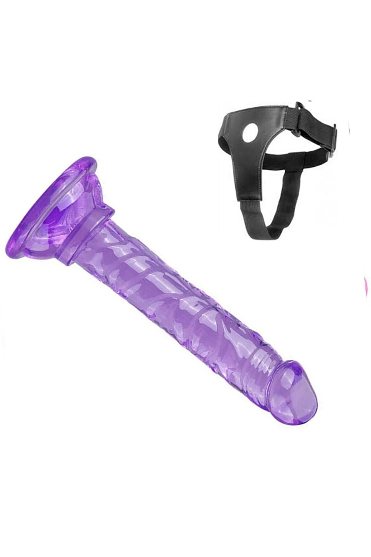 Meyrabest Belden Bağlamalı Takma 13 Cm Kemerli̇ Peni̇s Mor