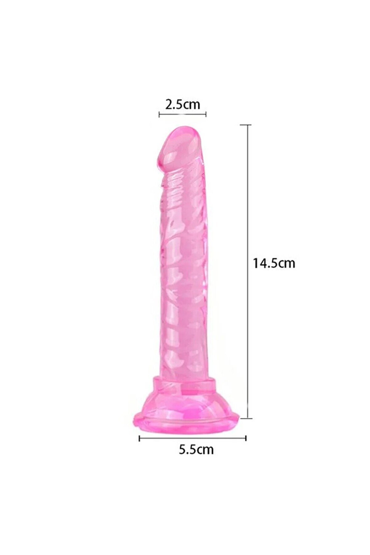 Meyrabest Belden Bağlamalı Takma 13 Cm Kemerli̇ Peni̇s-Pembe