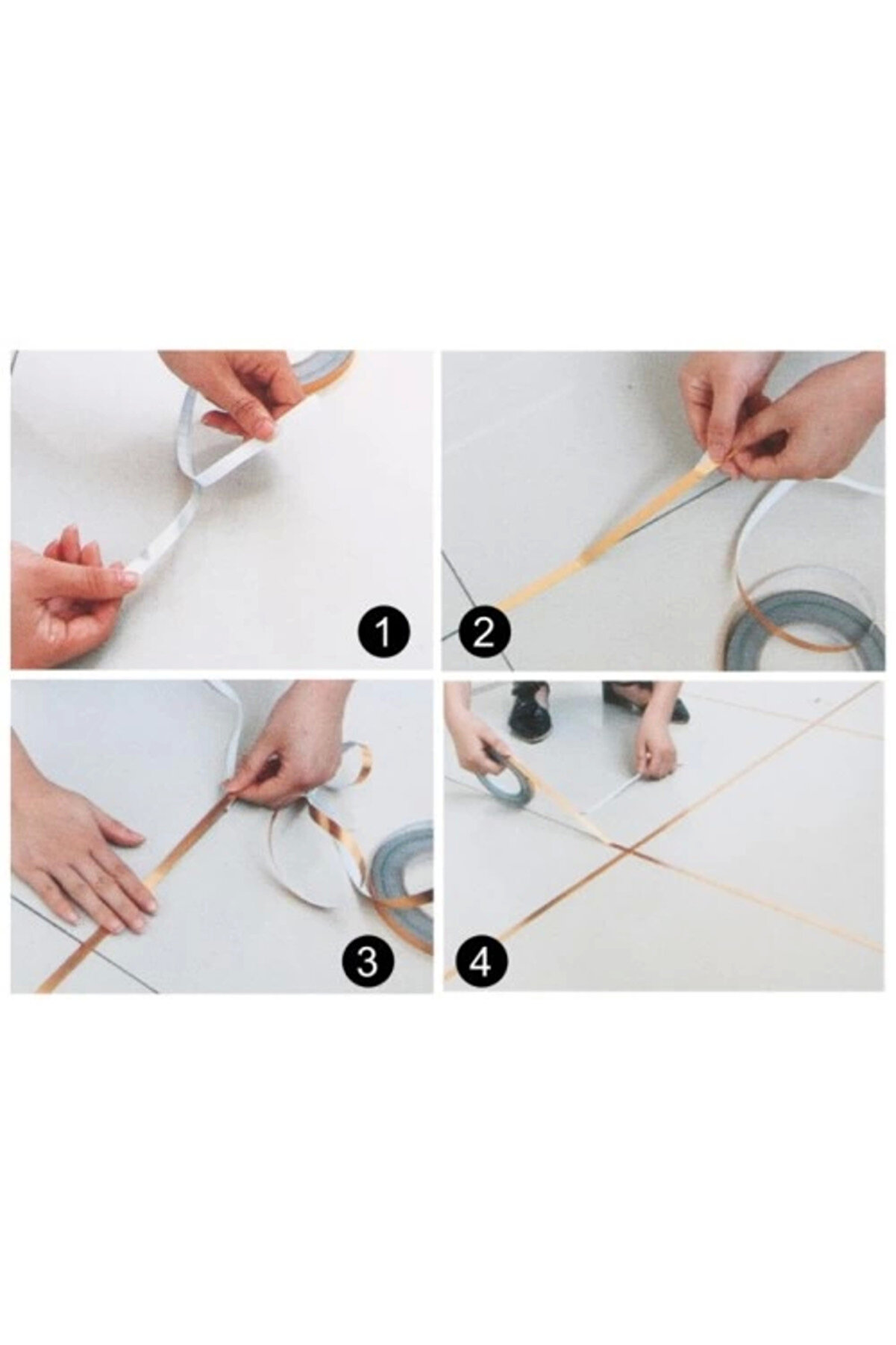 Fayans Arası İzolasyon Bantı Si̇lver