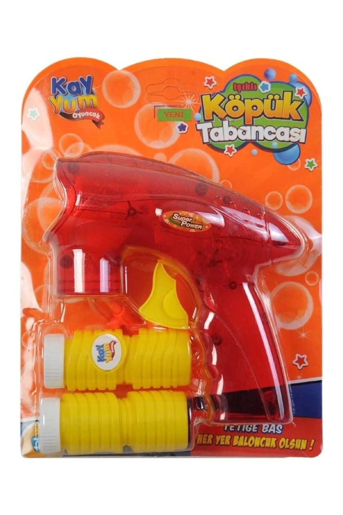 6020 Kartela Pi̇lli̇ Işıklı Köpük Çıkaran Si̇lah -Kym