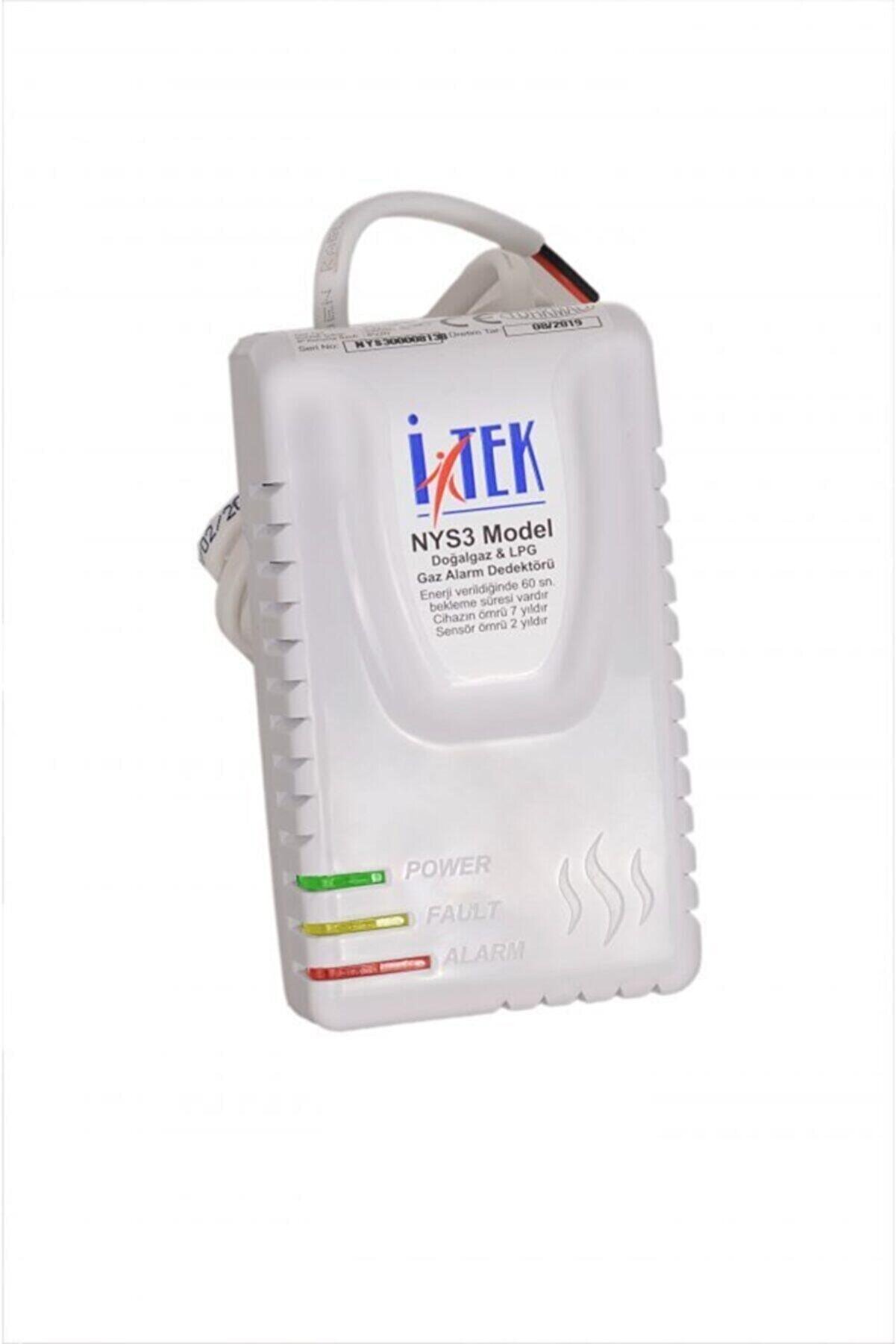 evimdeyokyok Nys3 Gaz Alarm Dedektörü (DOĞALGAZ & LPG) Tdrtr