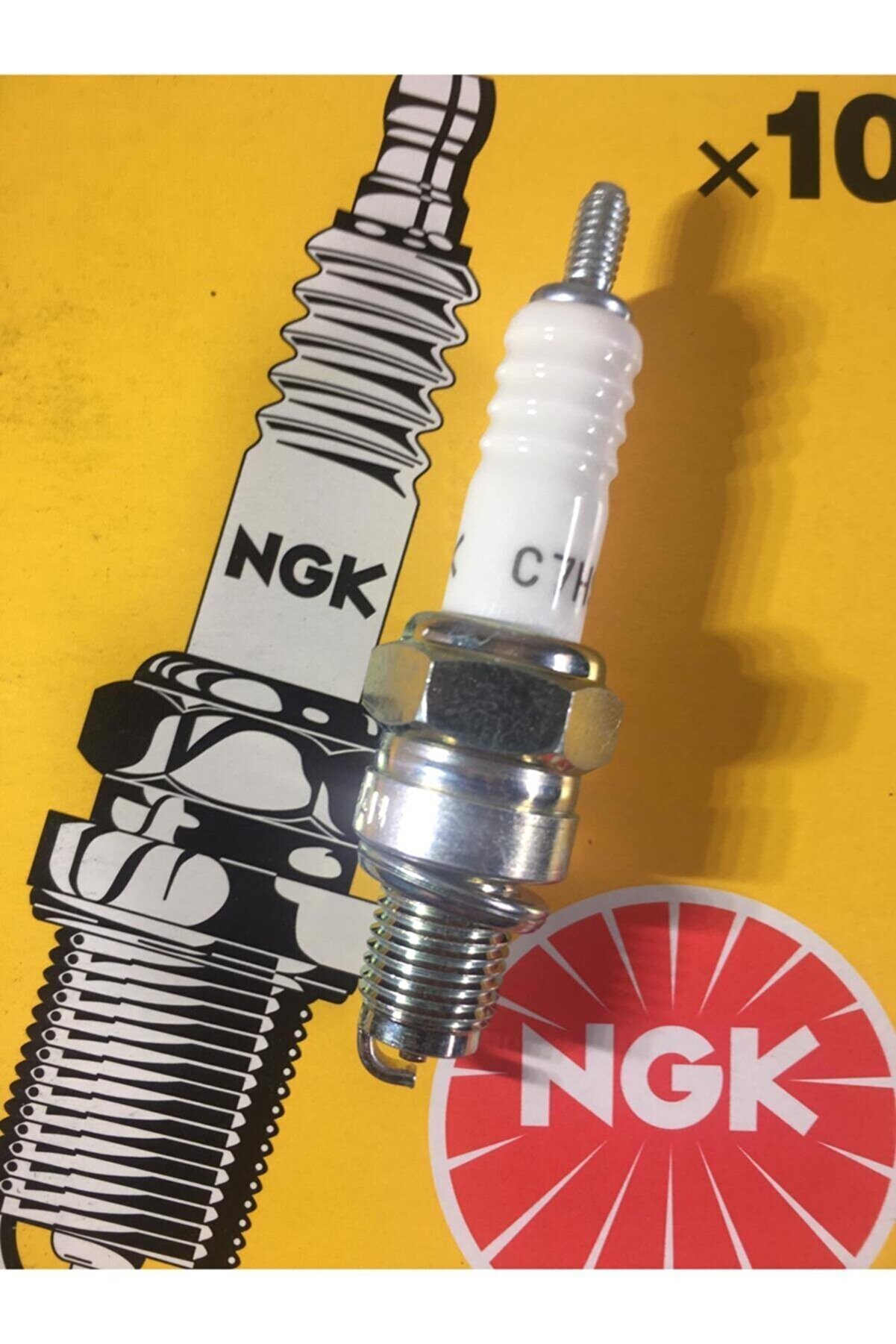 Ngk Buji̇ 4629 C7-Hsa Honda Yamaha Suzuki̇ Orji̇nal Buji̇