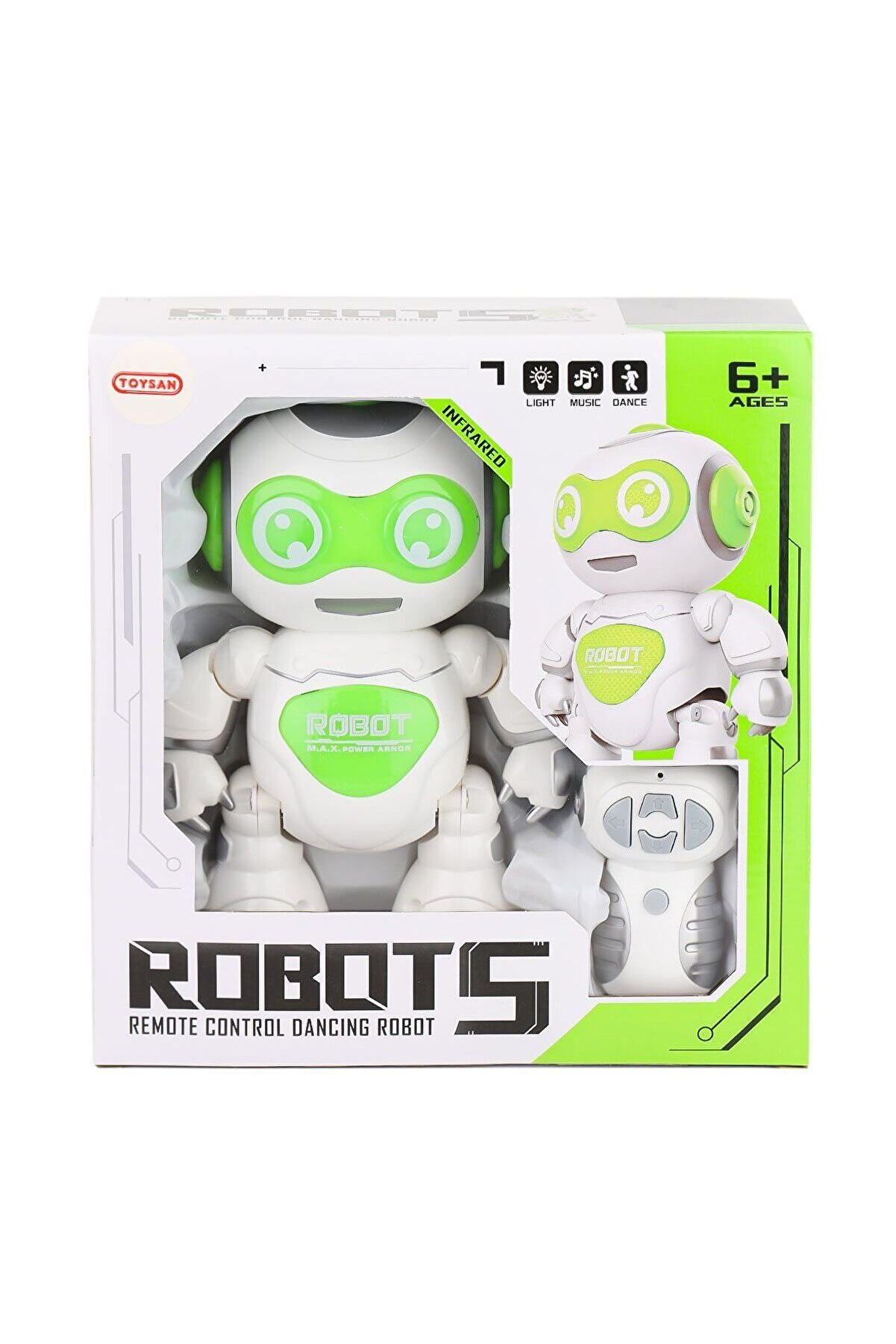 J608-1 Kumandalı Dans Eden Robot -Toysan Oyuncak