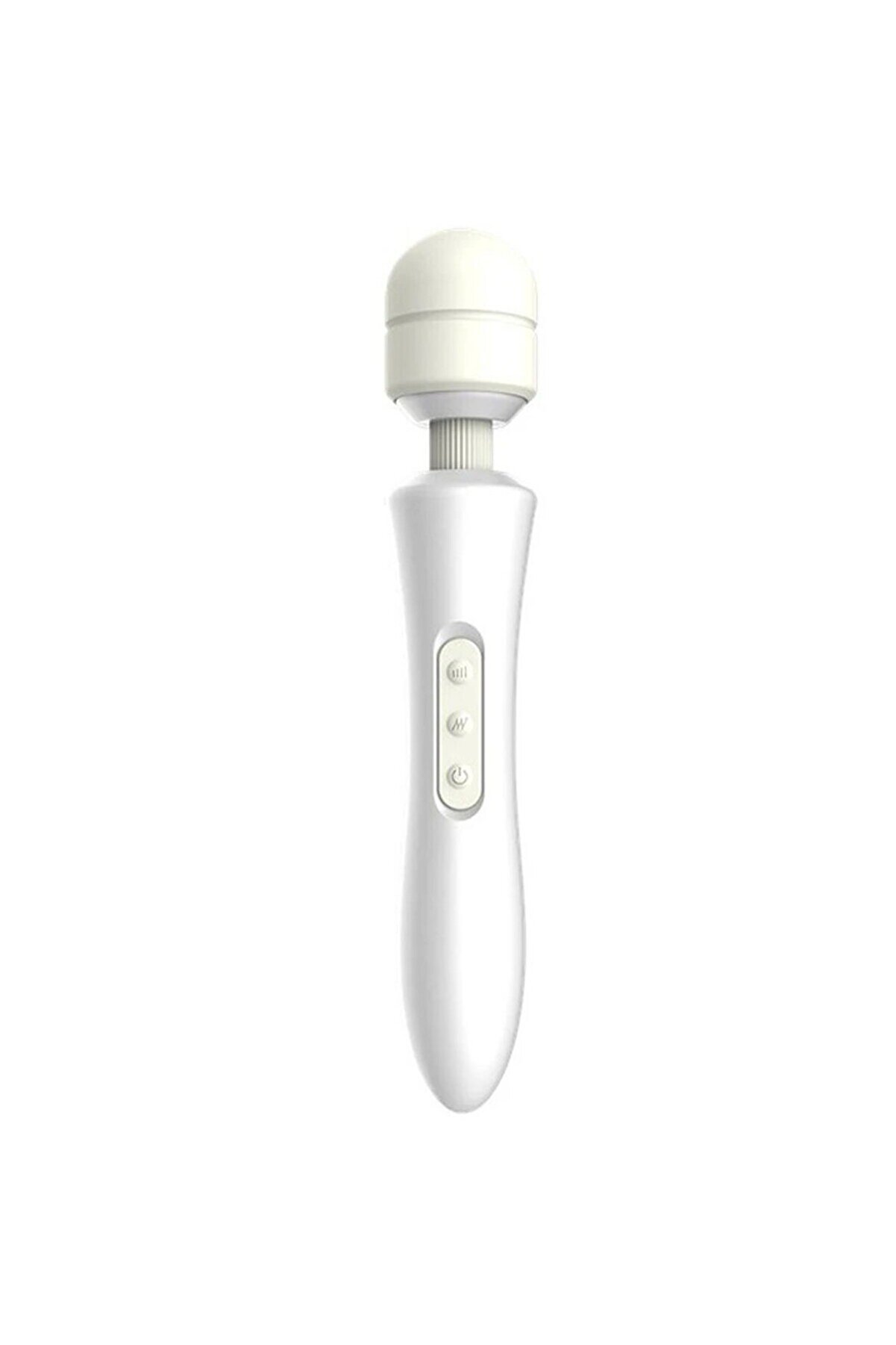 Erox Whi̇te Magi̇c Massager Profesyonel 20 Modlu Double G&uuml;&ccedil;l&uuml; Masaj Aleti̇