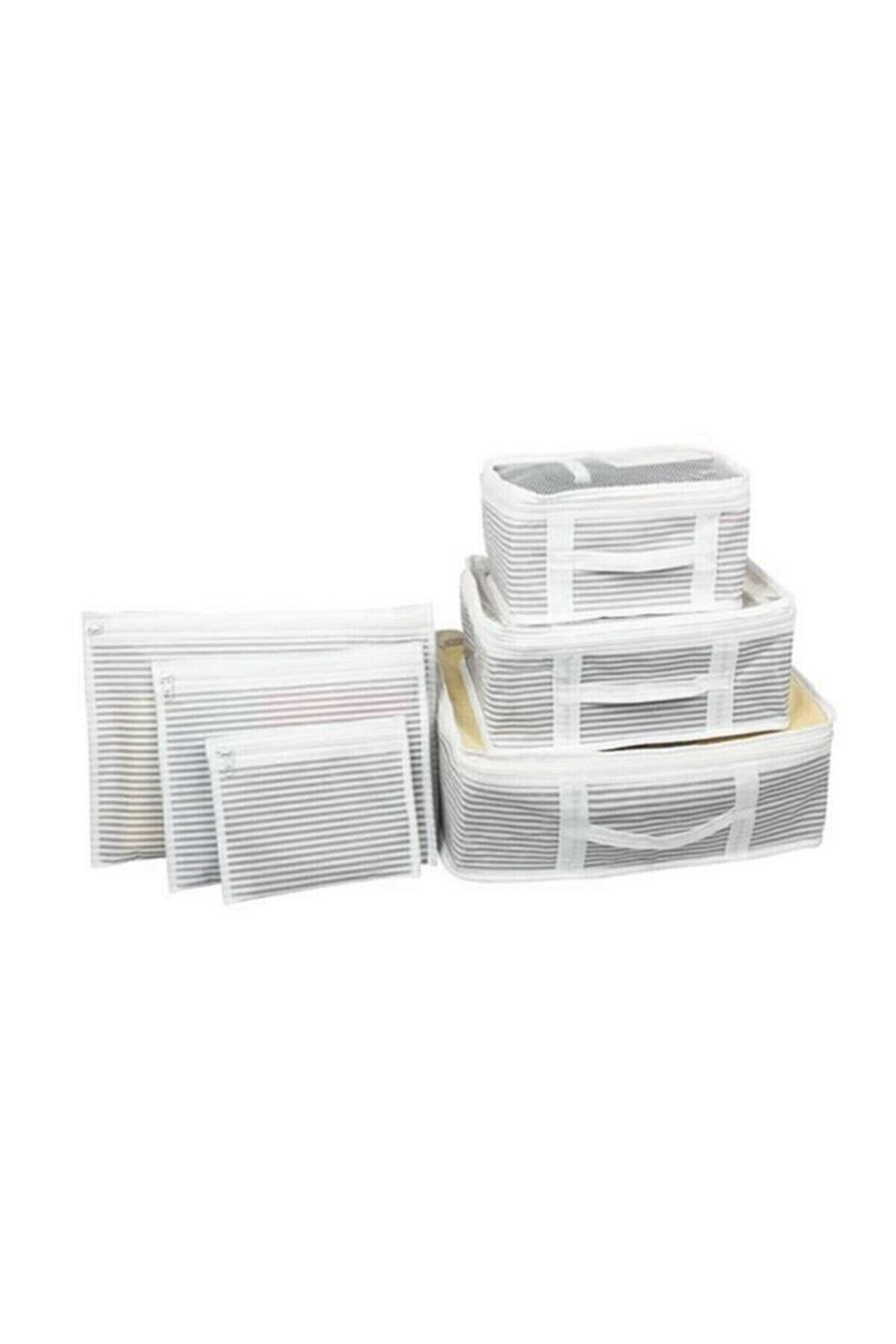 Anne Bebek Hastane Çantası Düzenleyi̇ci̇ Organi̇zer 6 Parça