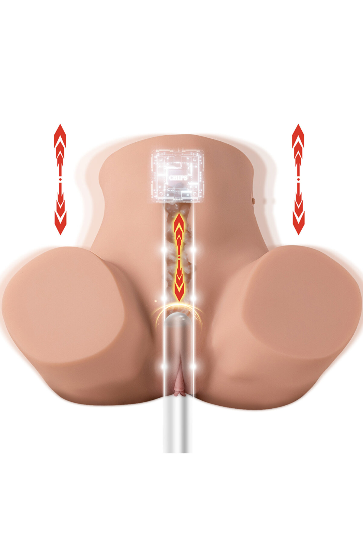 Erox Danae İleri̇ Geri̇ Hareketli̇ Reali̇sti̇k Kal&ccedil;a Masturbat&ouml;r