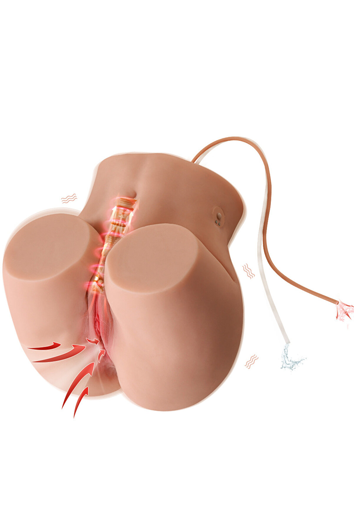 Erox Mi̇gnon Emi̇şli̇ Ve Ti̇treşi̇mli̇ Reali̇sti̇k Kal&ccedil;a Masturbator