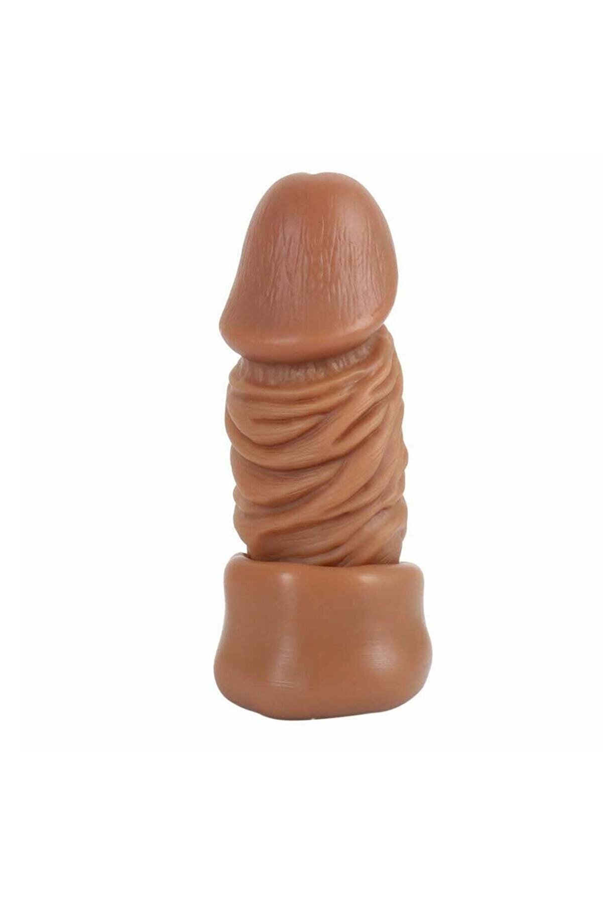 Erox Tam Kavrayan Maxx Yumuşak Et Dokulu 19,5 Cm Peni̇s Kılıfı