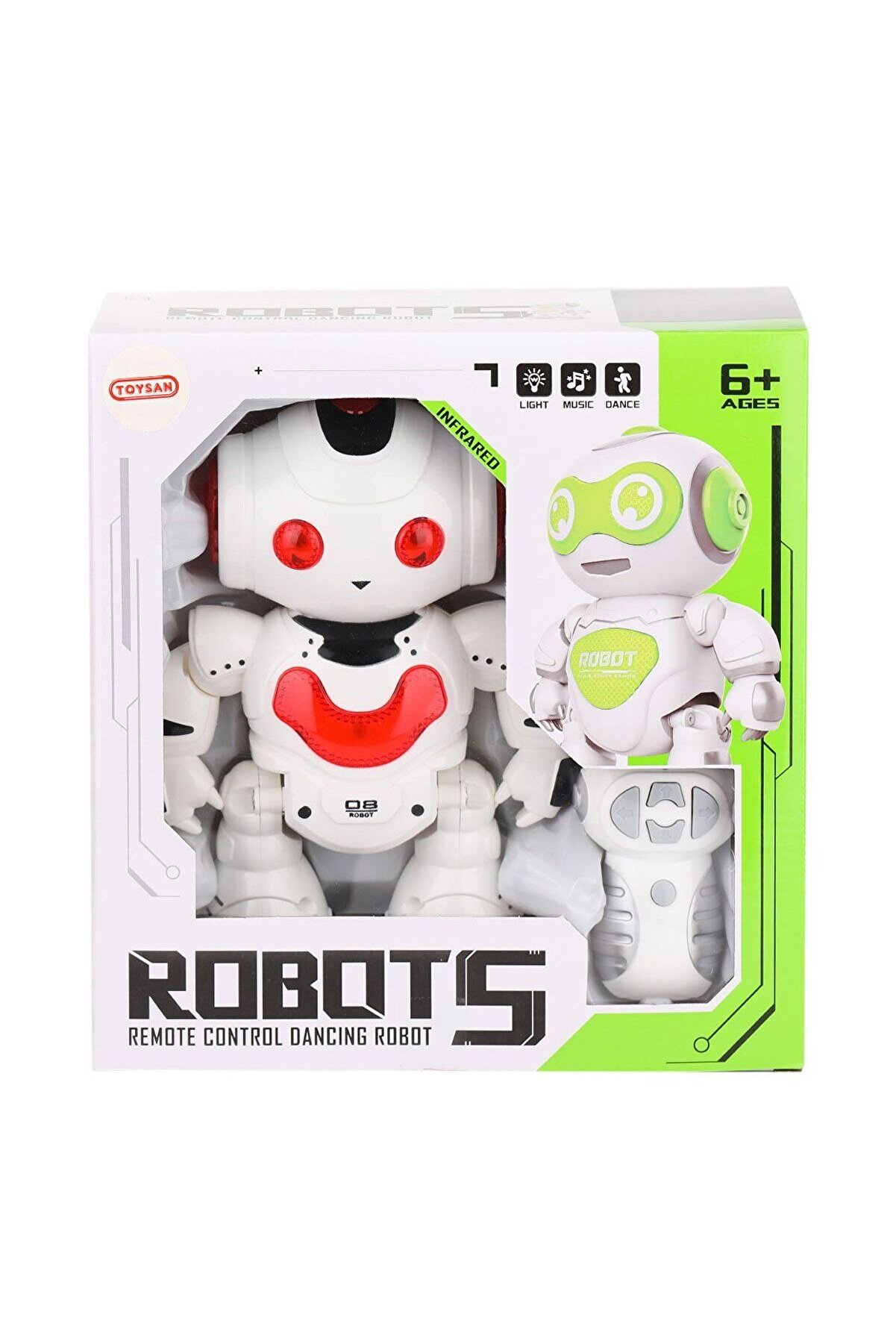 J608-1 Kumandalı Dans Eden Robot -Toysan Oyuncak