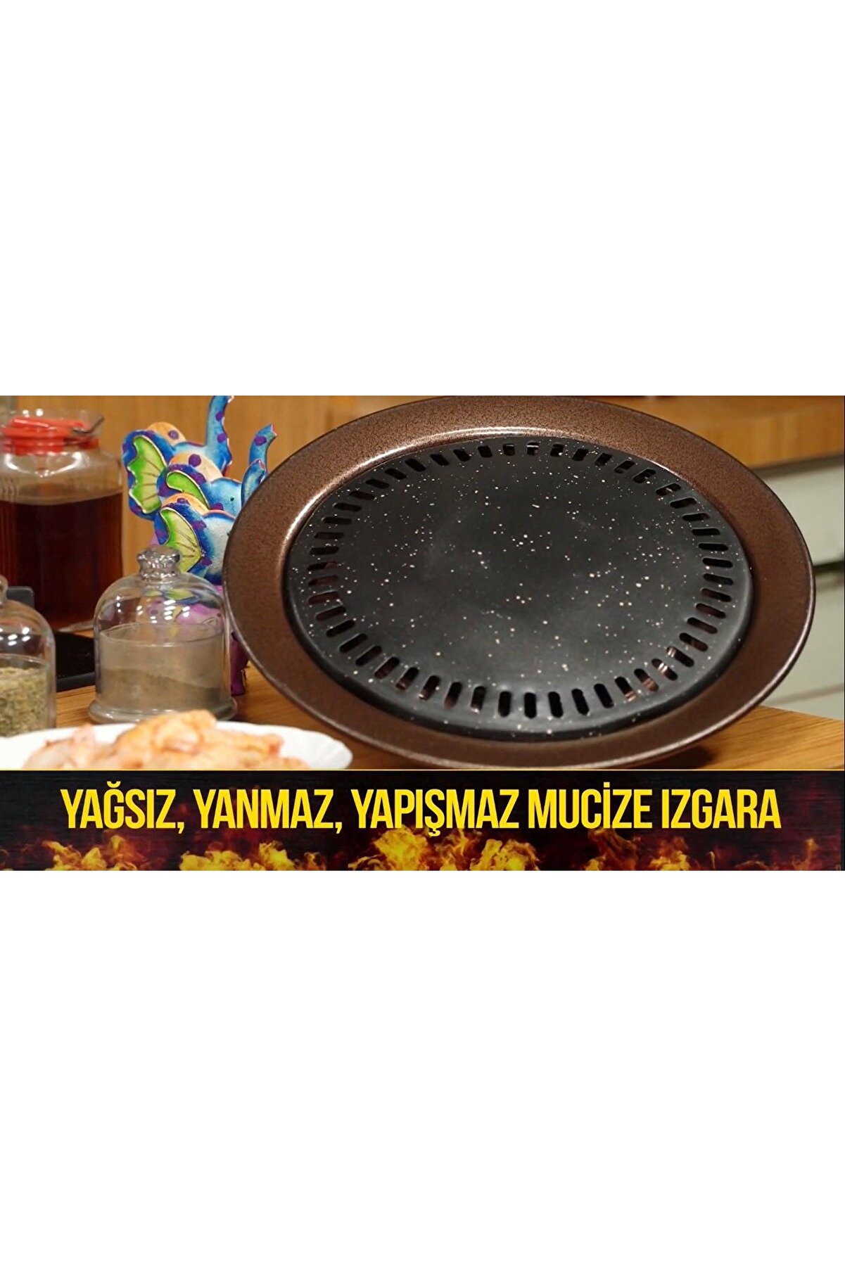 Toptan Bulurum Mucize Izgara Yanmaz Yapışmaz Izgara