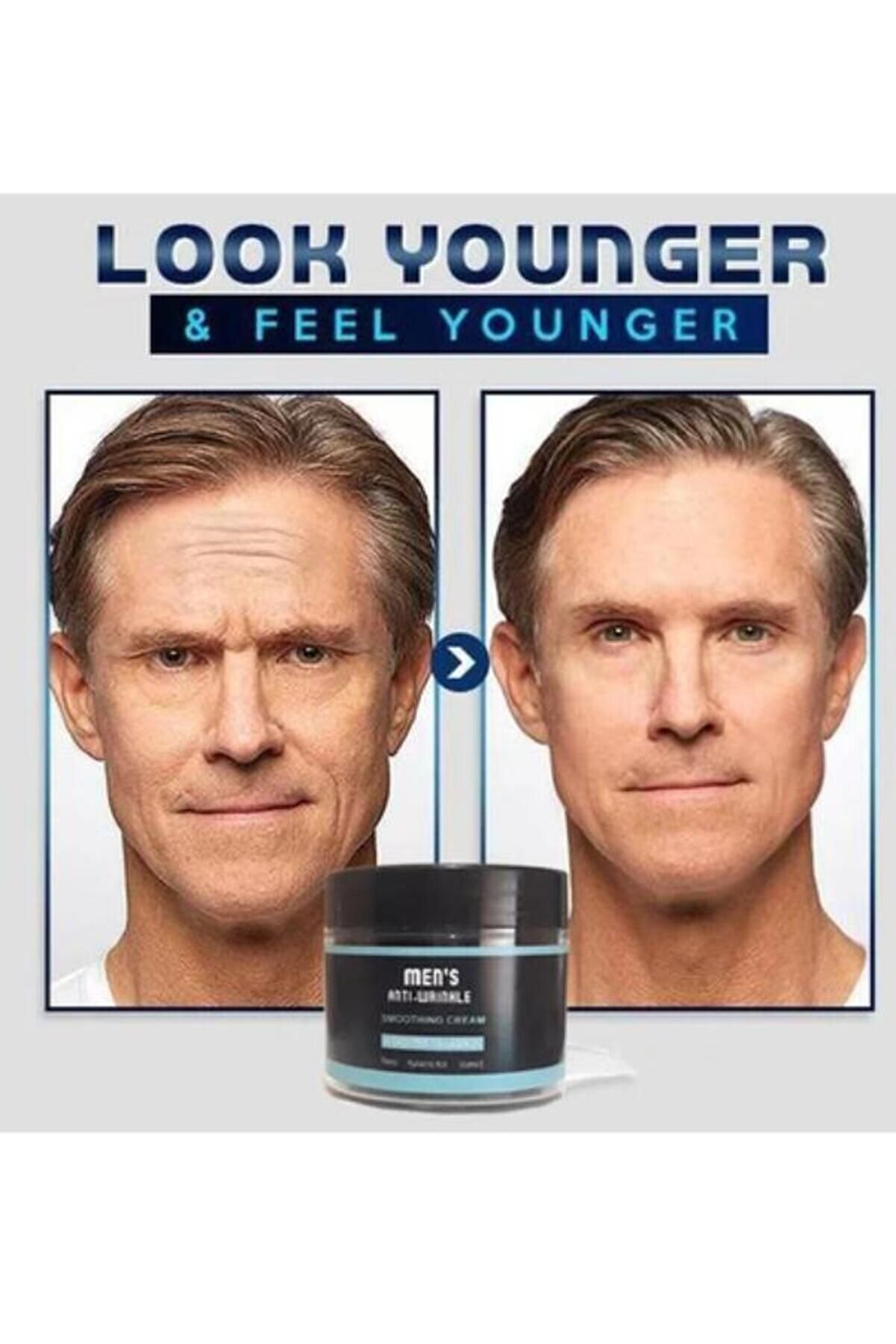 Adoi̇l Mens Erkeklere Kırışıklık Karşıtı Bakım Kremi̇ 2 Adet