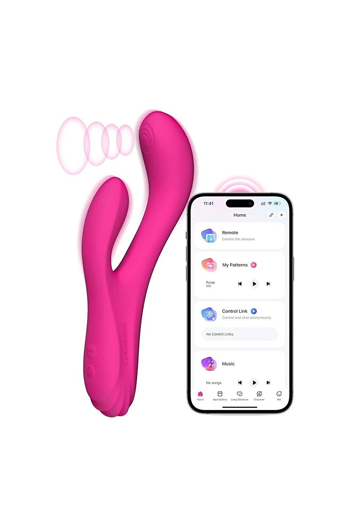 Erox 3 App-Controlled Osci̇llati̇ng Hareketli̇ Ve Isıtmalı Rabbi̇t Vi̇brat&ouml;r