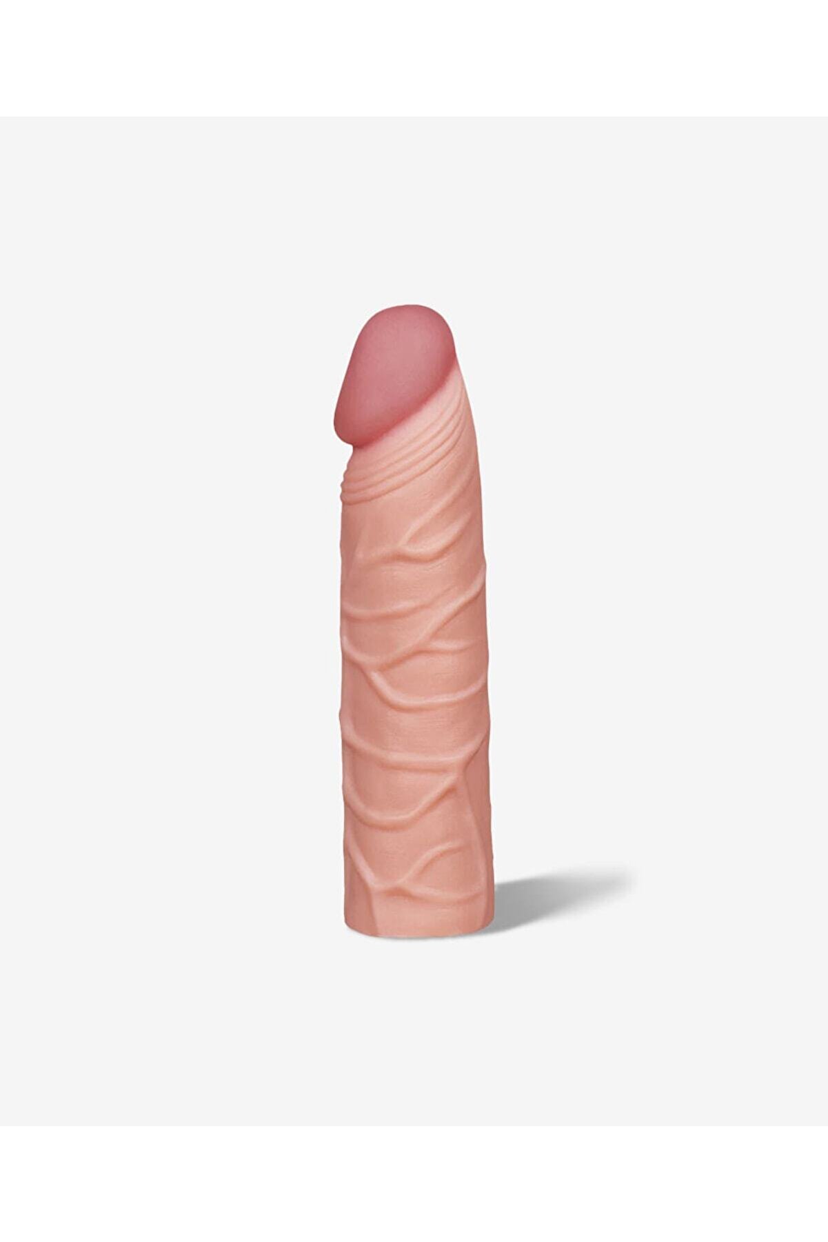 Lovetoy Reali̇sti̇k Peni̇s Kılıfı - 5 Cm Uzatmalı