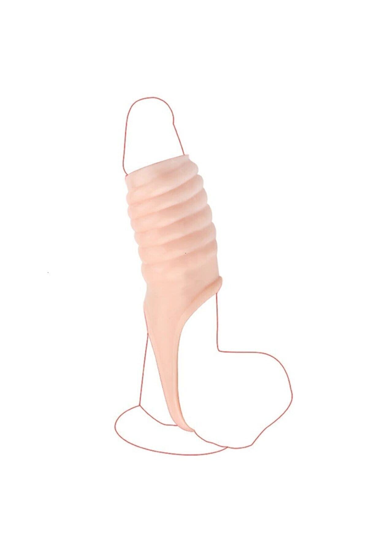 Erox Boğumlu Yarım Peni̇s Kılıfı