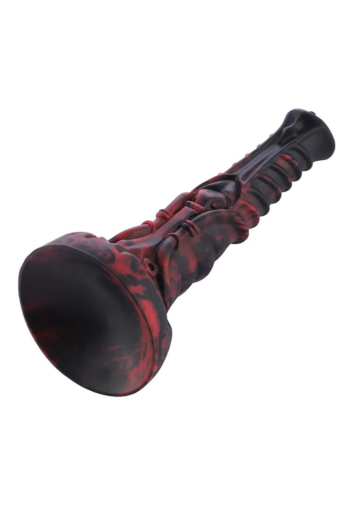 Meyrabest Mnster Black Red 22Cm Reali̇sti̇k Peni̇s Di̇ldo