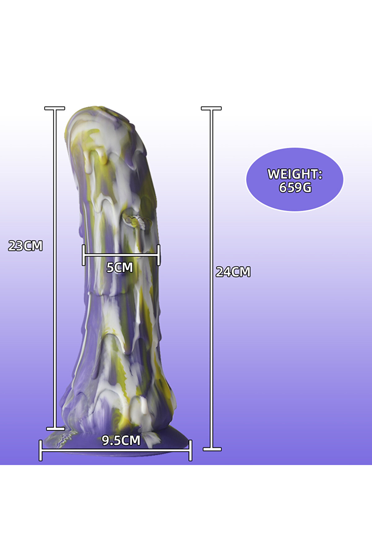 Meyrabest Aqua Mnster 24Cm Reali̇sti̇k Peni̇s Di̇ldo