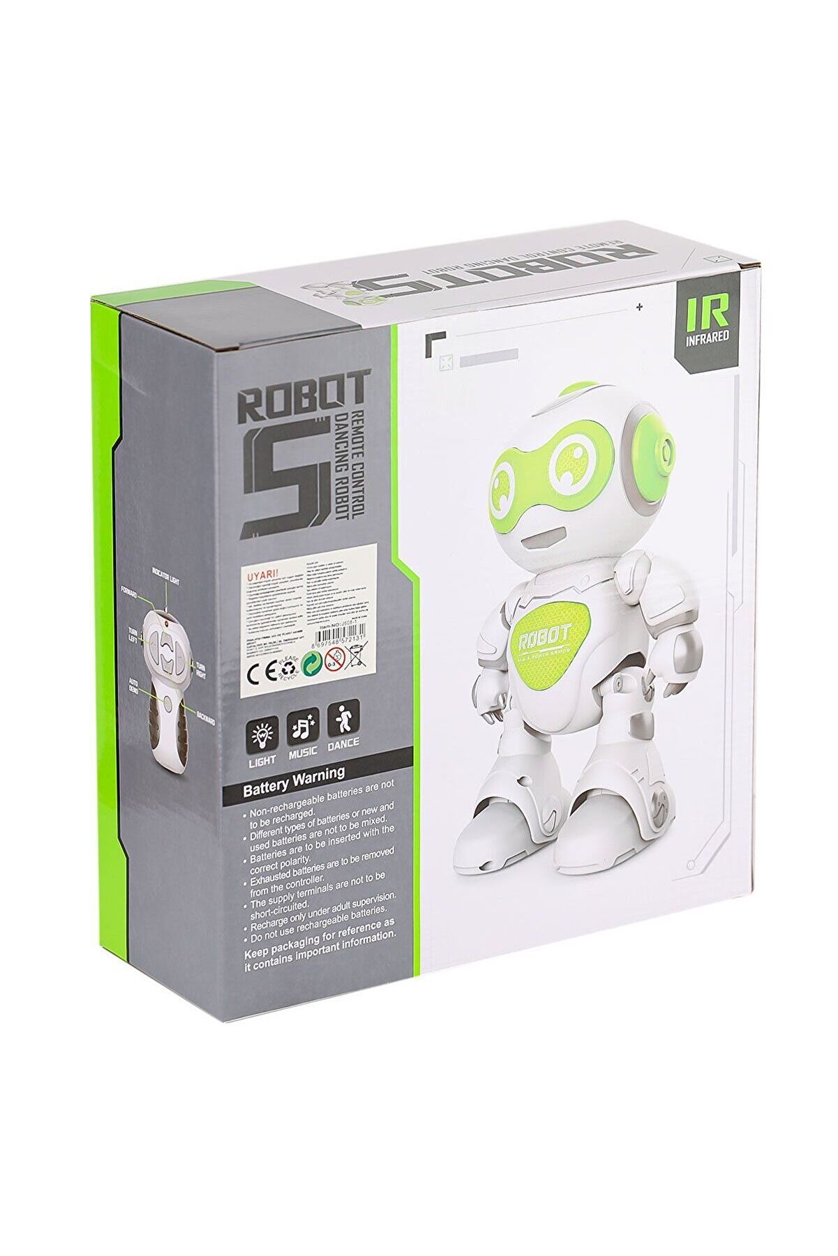 J608-1 Kumandalı Dans Eden Robot -Toysan Oyuncak