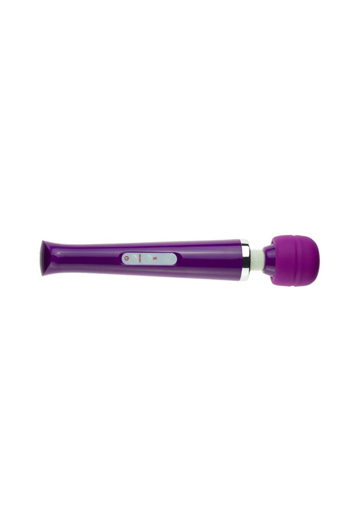 Erox Magi̇c Massager Purple Profesyonel 10 Modlu G&uuml;&ccedil;l&uuml; Masaj Wand Vi̇brat&ouml;r Purple