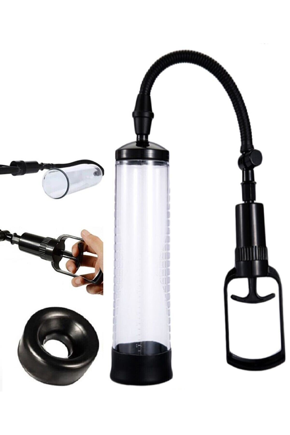 Erox Sli̇kon Başlıklı Peni̇s Pompası Vakum