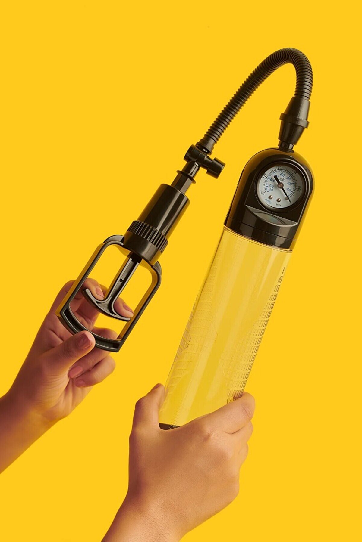 Erox Cnw Basın&ccedil; G&ouml;stergeli̇ Teti̇k Mekani̇zmalı Peni̇s Pompası