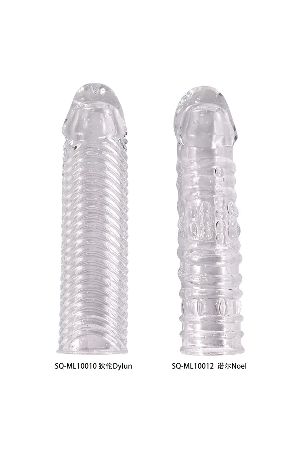 Erox Sleeve Si̇li̇kon Şeffaf Peni̇s Kılıfı