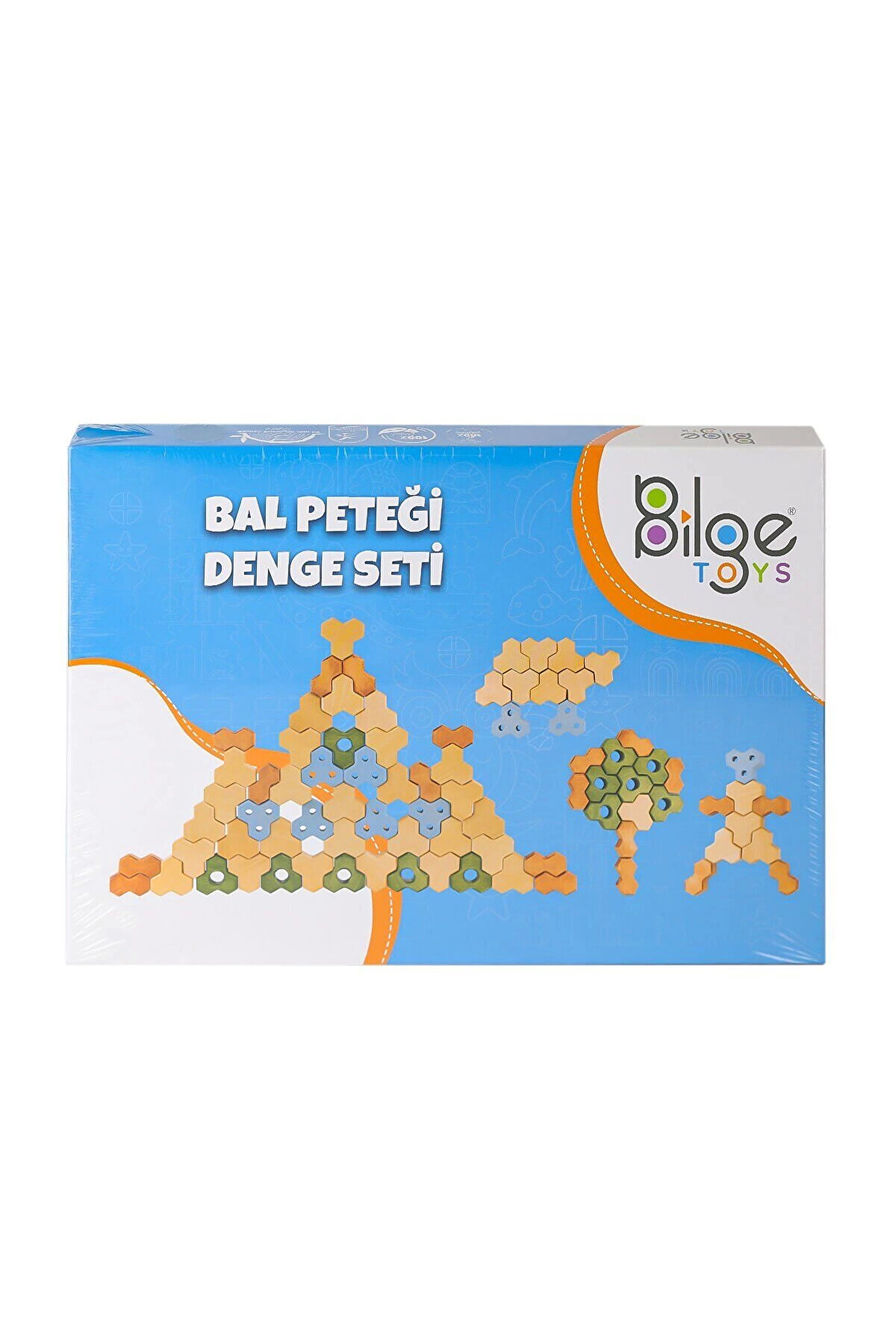 Eco Lounge Nessiworld BLG-106A Bal Peteği Ahşap Denge Oyunu