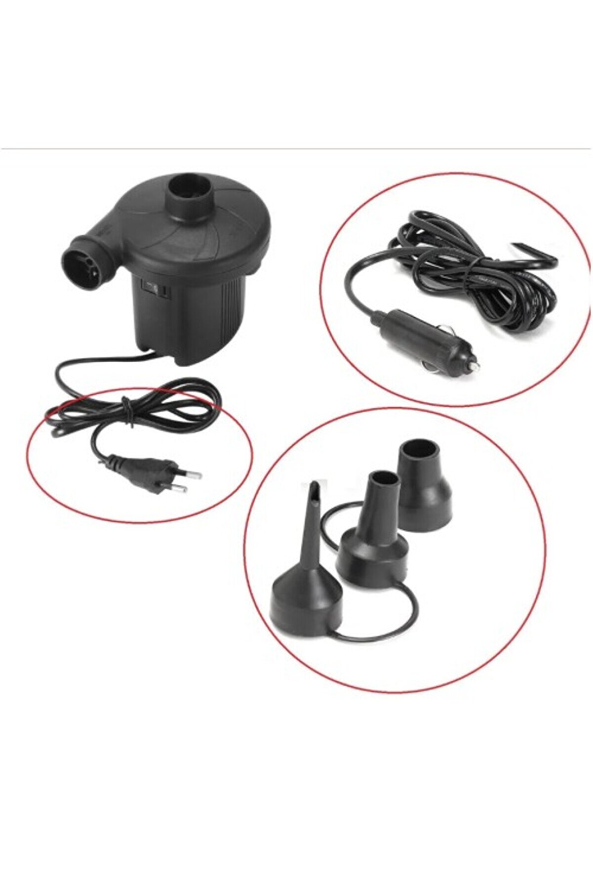 evimdeyokyok Yatak Şişirme Havuz Şişirme Boşaltma Hava Pompası