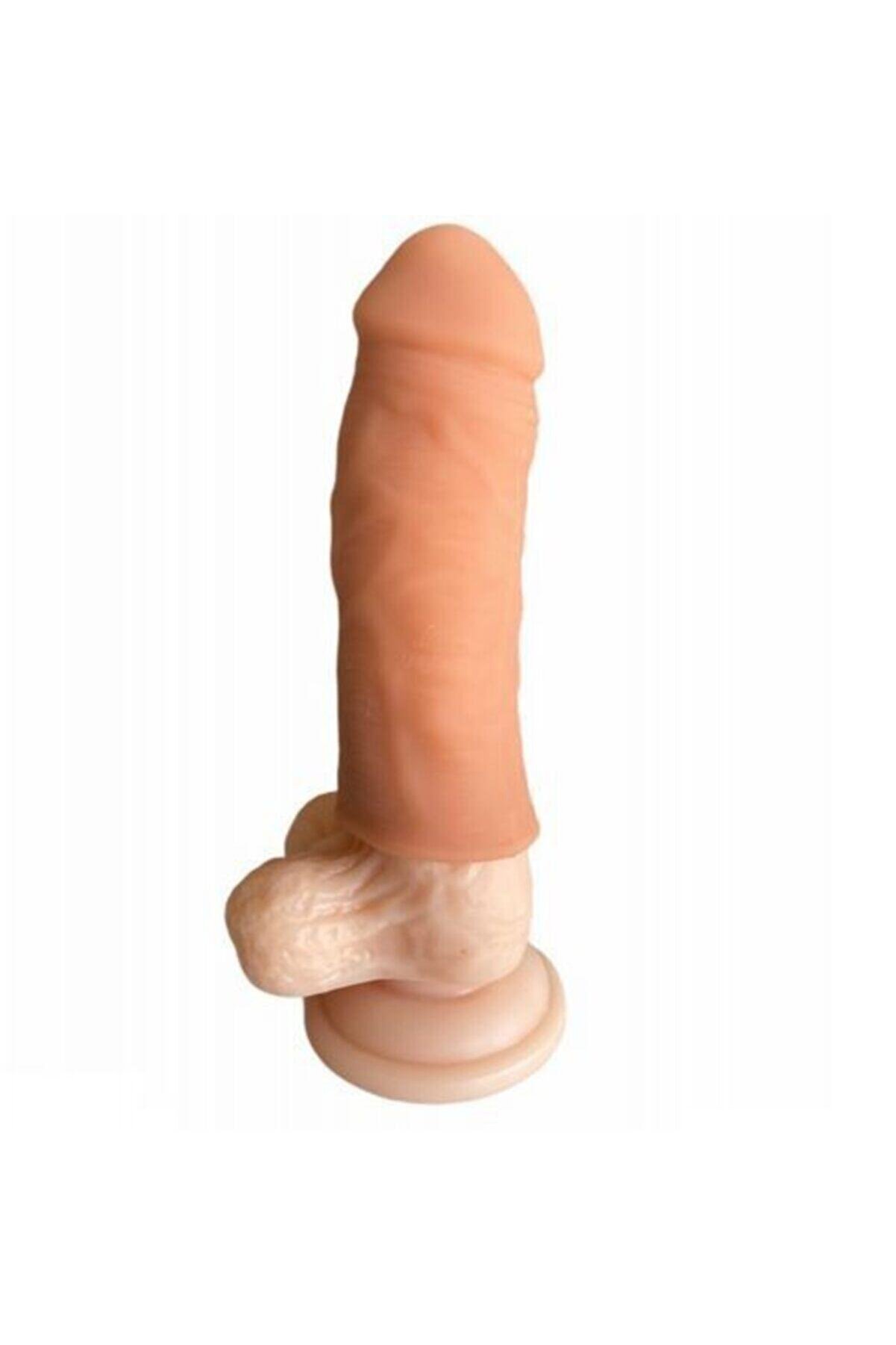 Erox Pri̇vate Packi̇ng Maxx Yumuşak Ten Dokusu Reali̇sti̇k Peni̇s Kılıfı