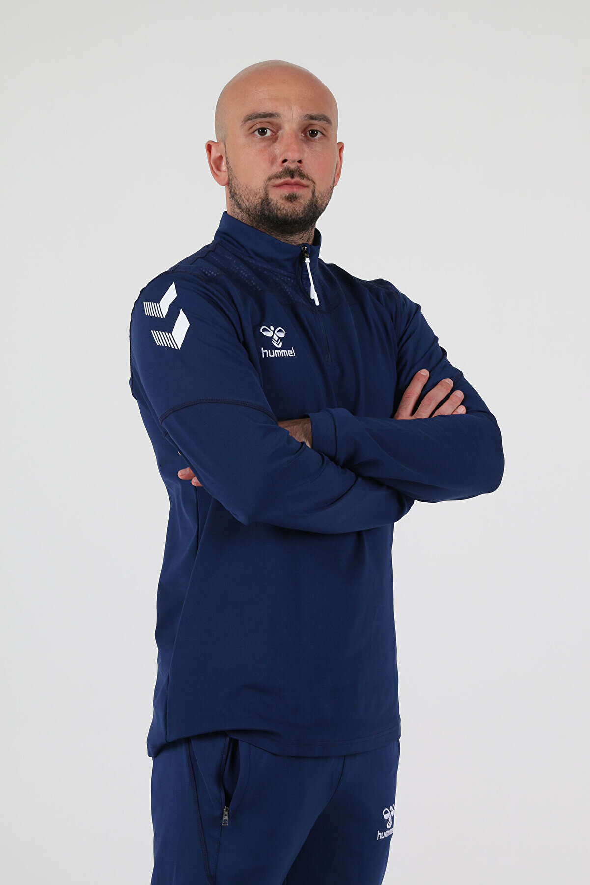 Hummel Oregon Antrenman Eşofman Üstü Laci̇vert