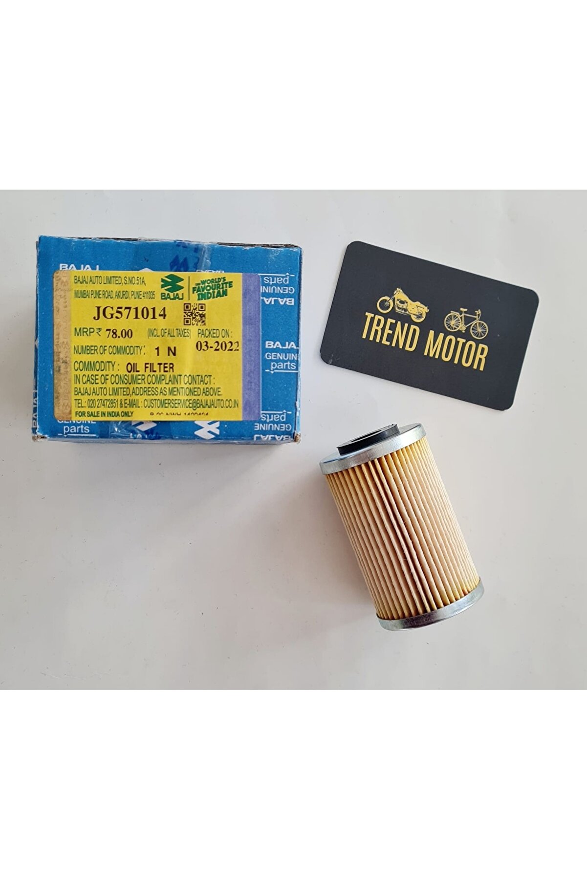 Bajaj Pulsar Ns 200 Yağ Fi̇ltresi̇ Orji̇nal