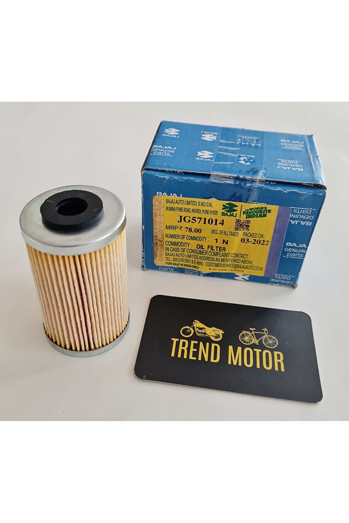 Bajaj Pulsar Ns 200 Yağ Fi̇ltresi̇ Orji̇nal