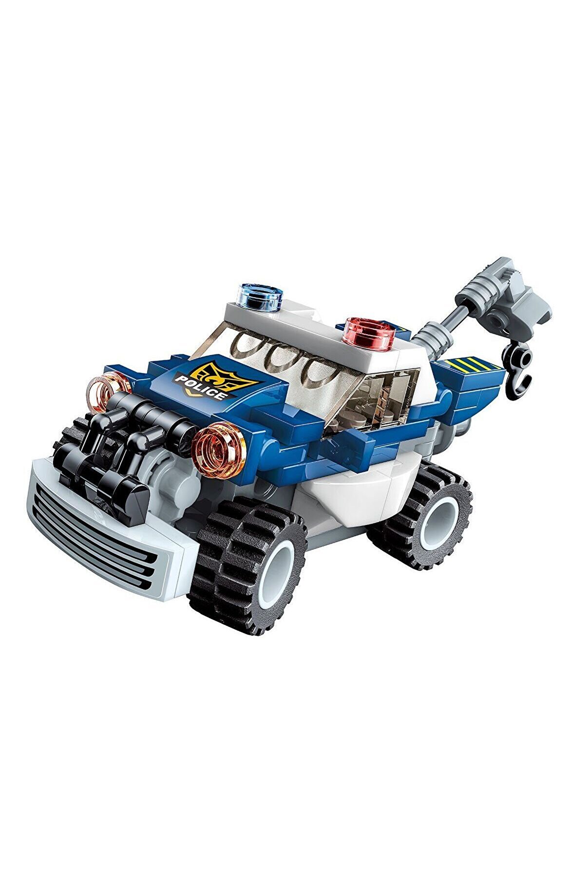 Kp-41104 Keepley Poli̇s Araçları Blok Seti̇ -Vagon Li̇fe