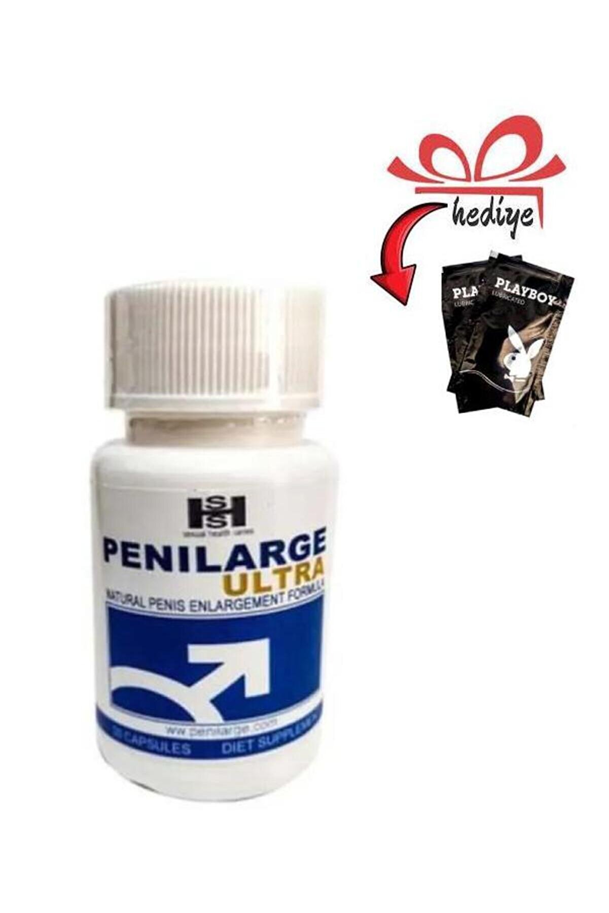 Peni̇large Ultra Erkekler İçi̇n Destekleyi̇ci̇ 30 Lu + Kayganlaştırıcı Jelle