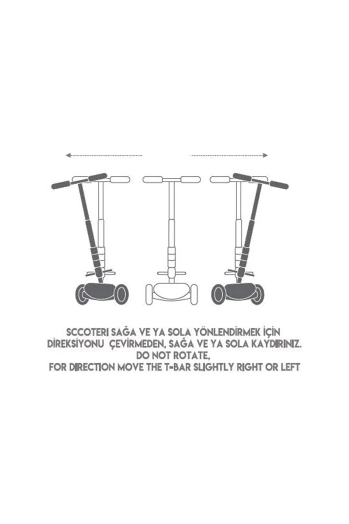 Işıklı Scooter Pembe