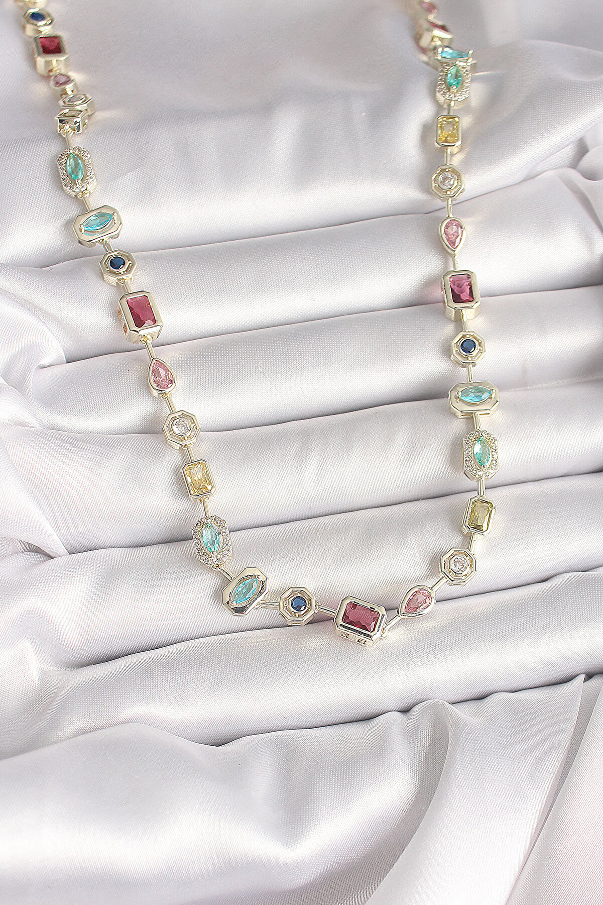 Pi̇ri̇nç Gold Renk Zi̇rkon Taşlı Vıp Seri̇ Kadın Ke