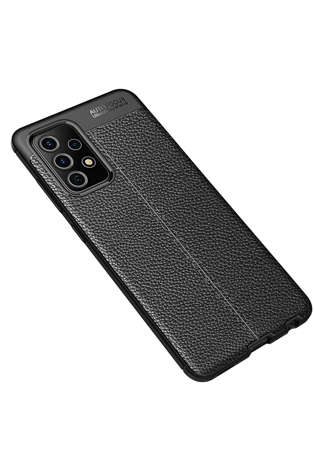 Samsung Galaxy A52 Kılıf Auto Focus Kapak - Si̇yah